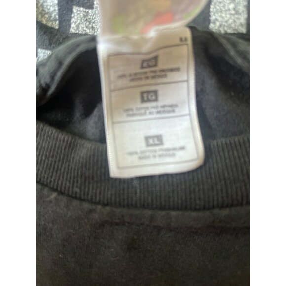 Radix VTG 1994 T-Shirt Mens XL Black And a Voice Calls out Get Your Soul In the - Picture 8 of 10